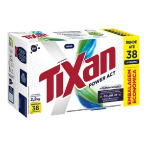 Sabão em Pó Lava Roupas tixan 2,2kg